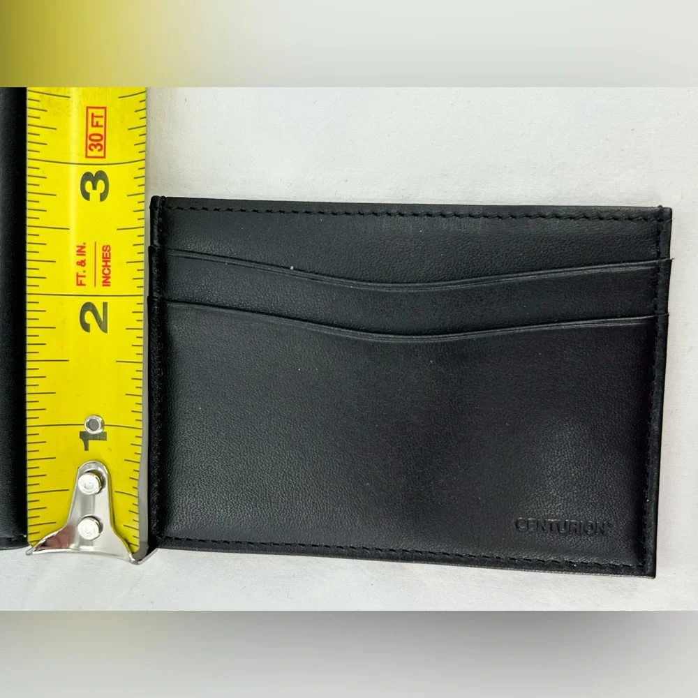 Amex‎ Centurion American Express Black Card Leather Wallet New